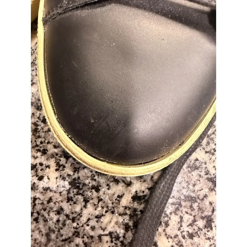 Saint Laurent Court Classic SL/06 Black Leather Sneakers Size 36